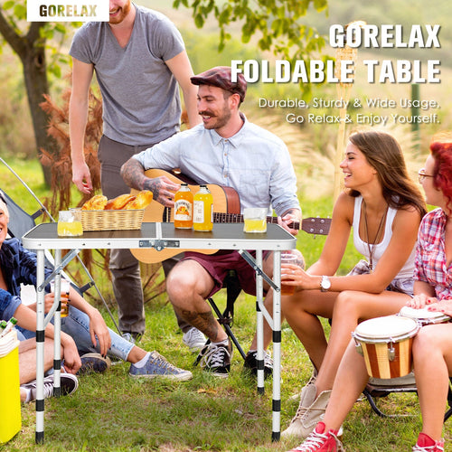 Aluminum Grill Table with Iron Mesh Top-Silver GemGear