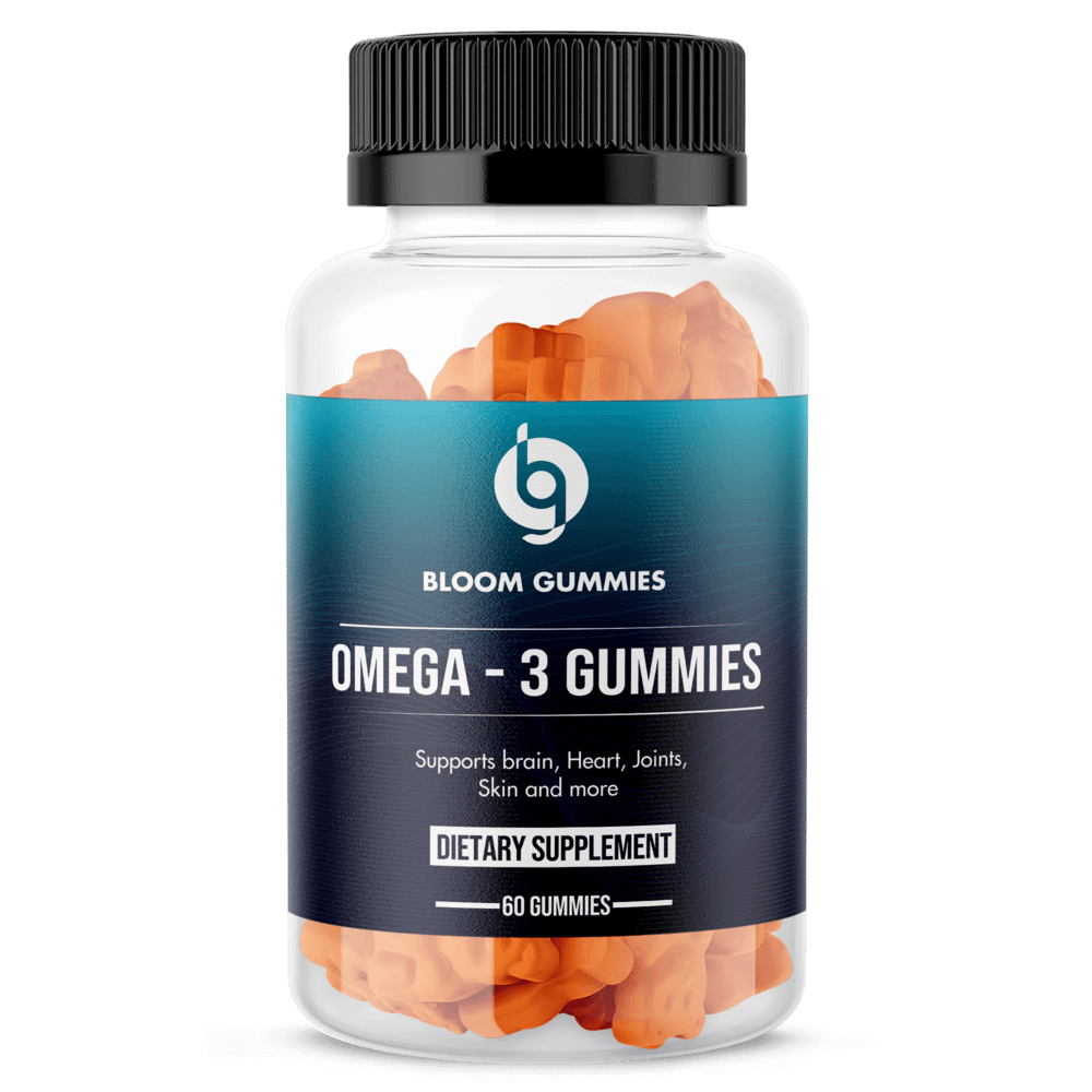Omega-3 Gummies – Fish Oil EPA & DHA | Heart, Brain & Joint Support | BLOOM by ZNETICS Znetics