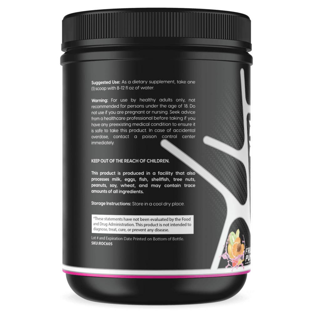 Pre-Workout Fruit Punch | Creatine, Nitric Oxide & Amino Acids | ONE ZTRIKE by ZNETICS Znetics