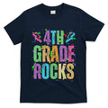School Rocks Back To School Rockin 4th Grade Rocks T-Shirt Mood Vibes Tees - Express Your Mood, Wear Your Style