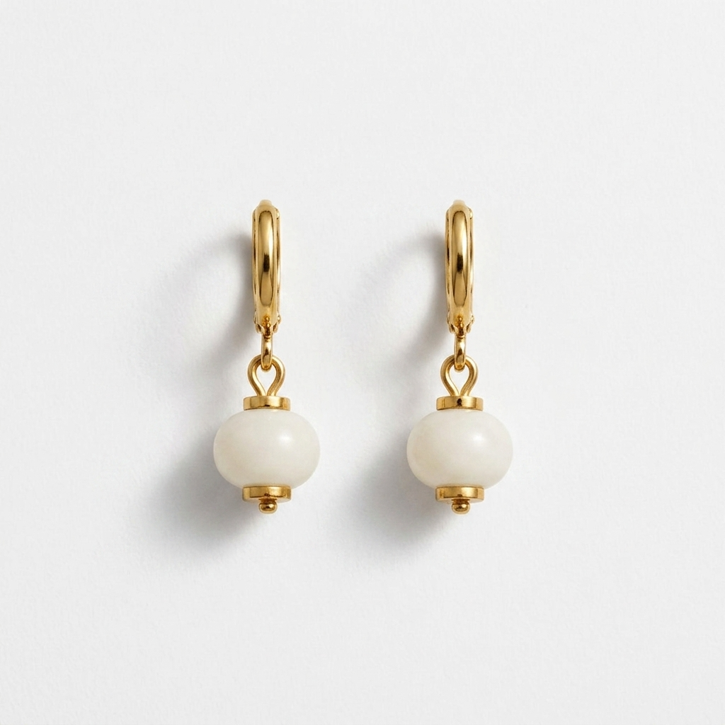 Bella Huggie Hoops Ostella Shells