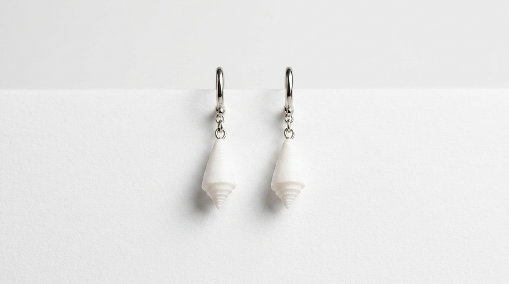 Phoebe Shell Earrings Ostella Shells
