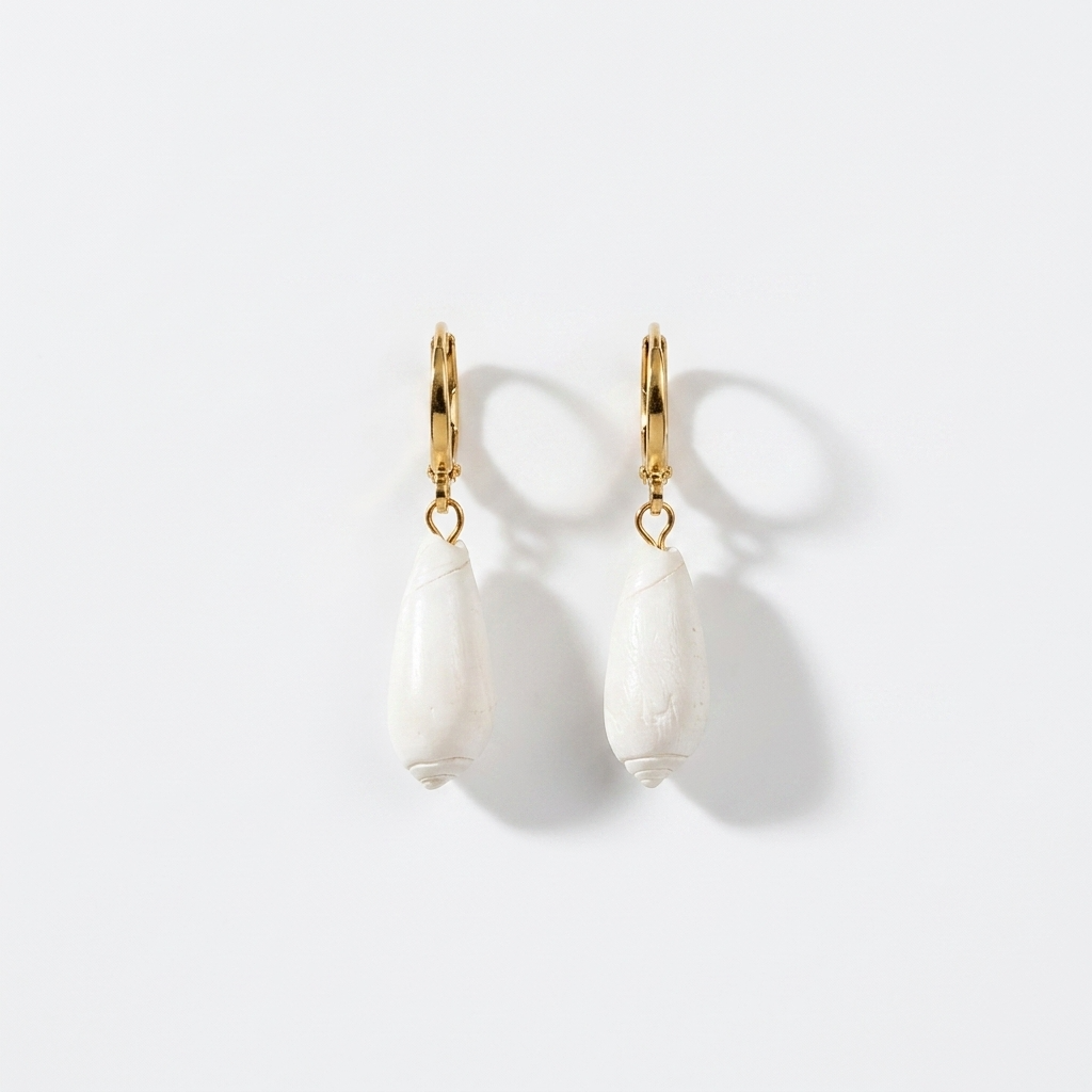 Olive Earrings Ostella Shells