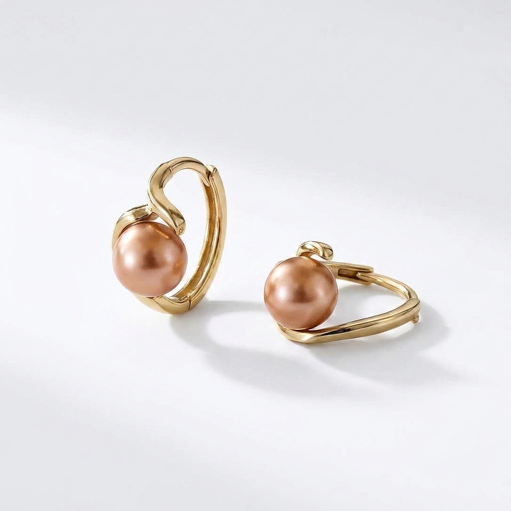 Dove Pearl Earrings Ostella Shells