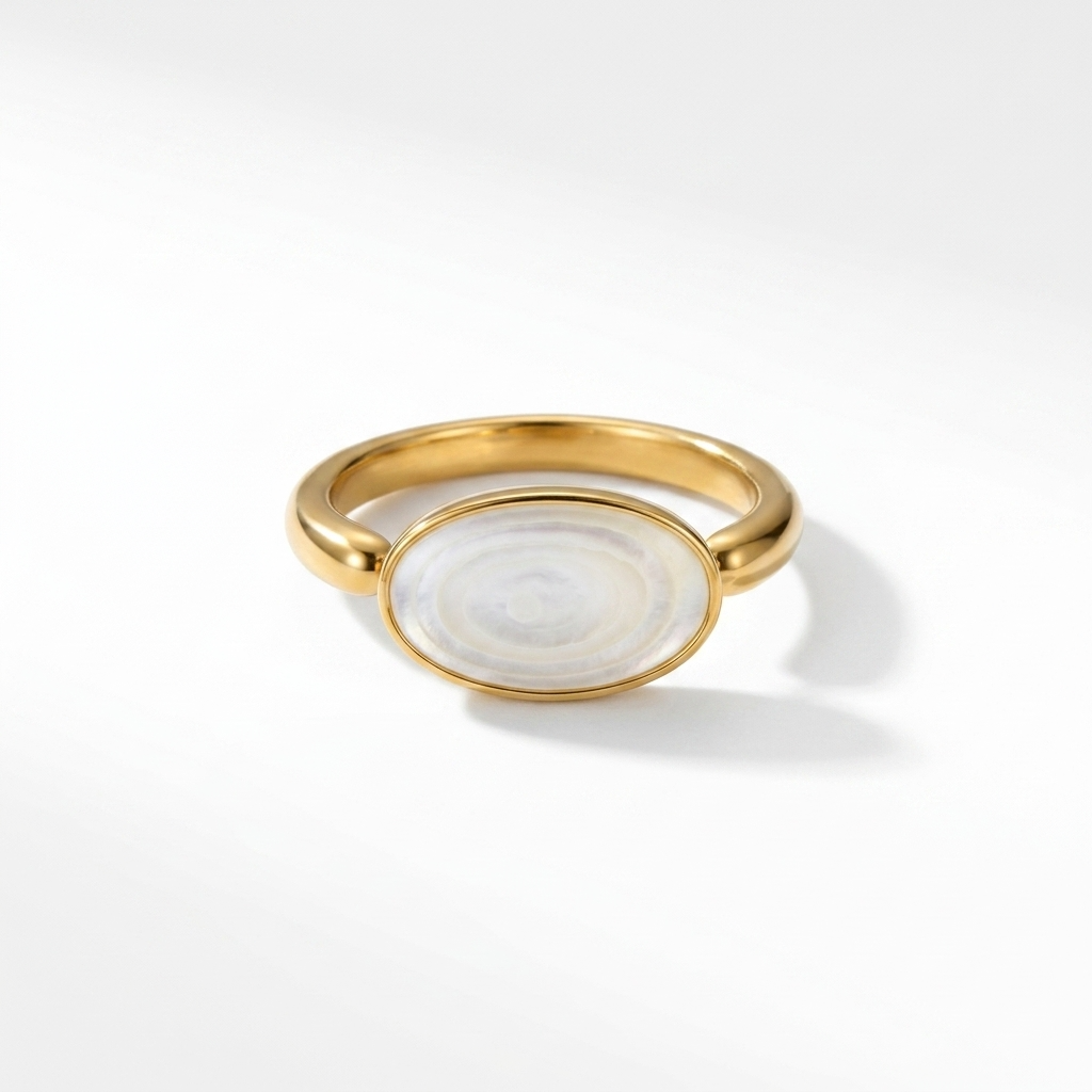 Ivory Ring Ostella Shells