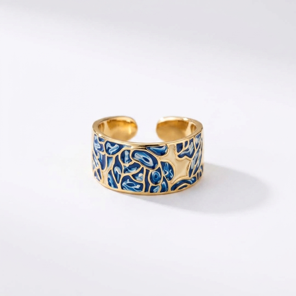 Indigo Ring Ostella Shells