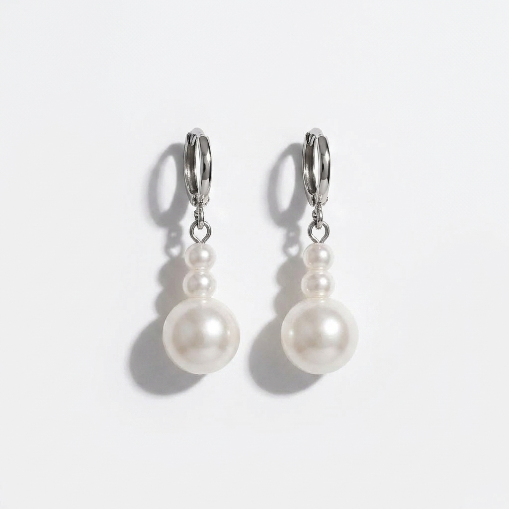 Anna Hoop Earrings Ostella Shells