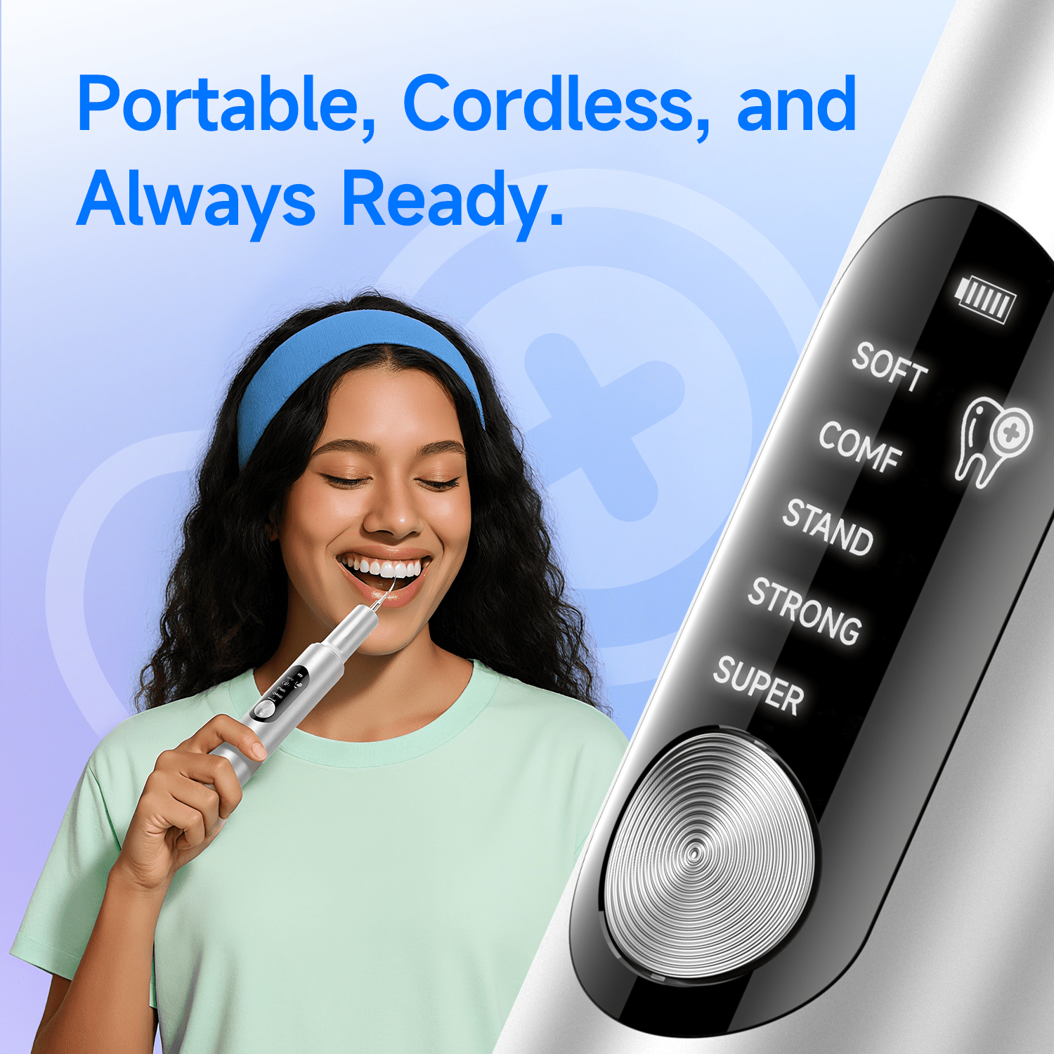 T11 Ultrasonic Teeth Cleaner for Plaque & Tartar Removal