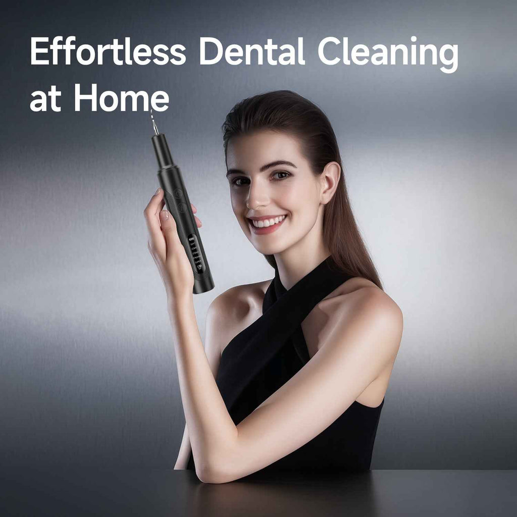 T8 Ultrasonic Tooth Cleaner - Professional Dental Plaque Remover for a Healthier Smile
