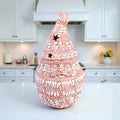 Terracotta Talavera Santa | Handmade Holiday Statue
