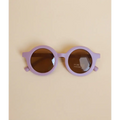 Round Retro Sunglasses for Kids | Mauve Purple
