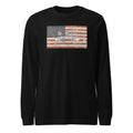 Weathered Stars and Stripes Long Sleeve Shirt