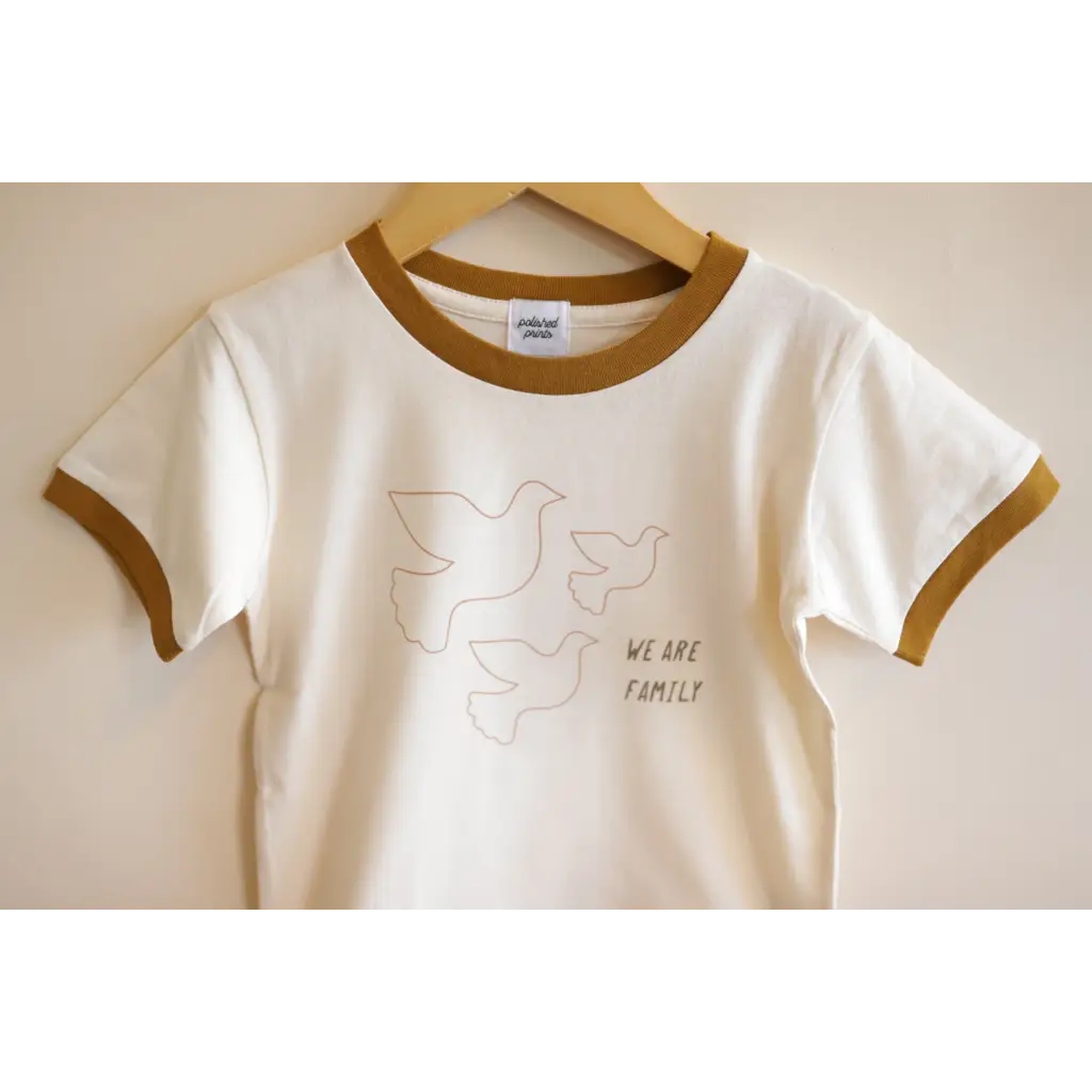 We are Family Everyday Ringer Tee for Kids