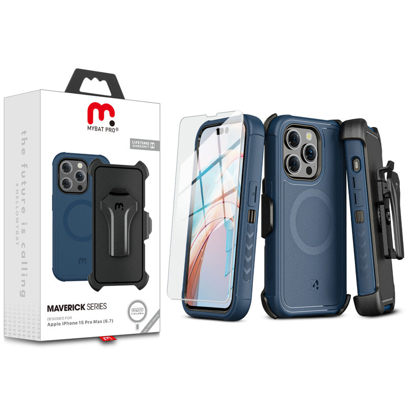 MYBAT Pro Maverick MagSafe Case for Apple iPhone 15 Pro Max